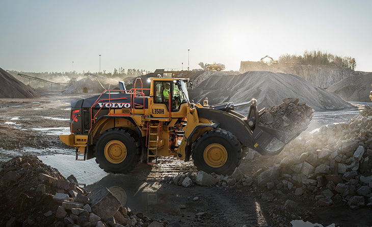 L350H LASTİKLİ YÜKLEYİCİ VOLVO’NUN AMİRAL GEMİSİ